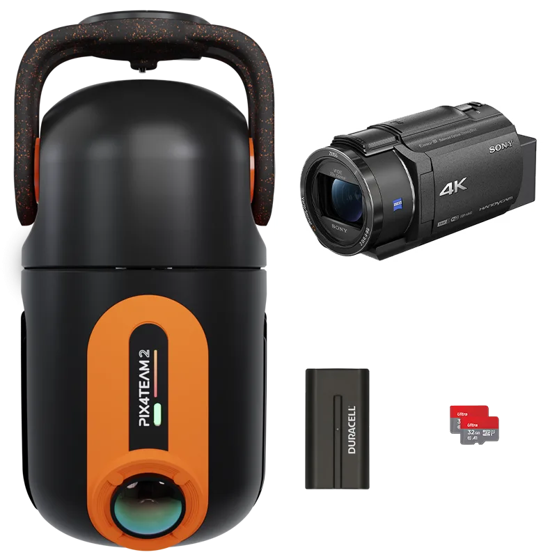 PIX4TEAM 2 + Sony AX43