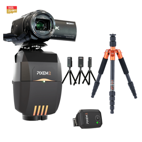 PIXEM 2 + SONY AX43A Camera + 32 GB microSD-Card + Tripod - Image 1
